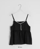 Zerni V-neck Lace Bustier Layered Sleeveless