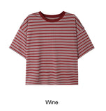 Caned Stripe Short Sleeve T-shirt