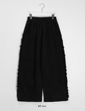 Serimo Frill Banding Wide Pants