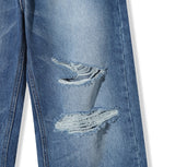 Hetz Damage Wide Denim Pants