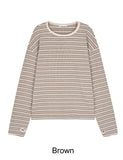 Park Waffle Fingerhole Crop Long Sleeve