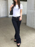 Cuba Stud Buckle Leather Shoulder Bag