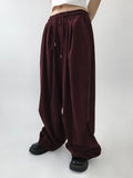 PINTUCK CORDUROY BALLOON PT