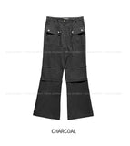 Doi Pocket Parachute Bootcut Pants