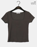 [MADE] Etro Lace Rib Short Sleeve T-Shirt