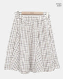 Culo Check Midi Skirt
