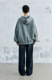 (W) WASHED DENIM PANTS