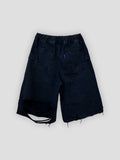 Washed Black Destroyed Part 8 Denim