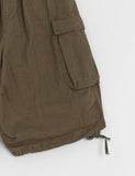 [unisex] Garaki Banding Cargo Cotton Bermuda Pants