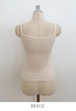 Layview see-through embroidered big collar blouse (Sleeveless set)