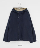 [unisex] Caranne Color Matching Hood Bomber Jacket