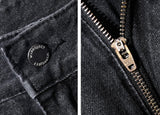 Double Block Denim Pants