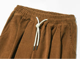 Two-Tuck Mild Corduroy Banding Pants