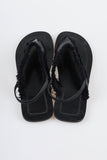 tassel flat sandals