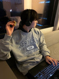 Londer Color Scheme Nylon Hood Sweatshirt