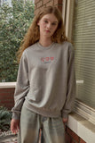 Caroline Chain Embroidered Sweatshirt