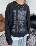 Reton graphic knit long sleeve
