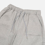 Drag rivet sweat half pants