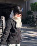 Posom Bokashi Knit Wool Muffler