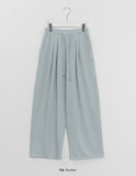 Gih Banding Linen Wide Pants