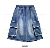 Lever Decky Bermuda Denim Cargo Pants