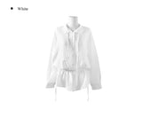 Tenon String Overfit Shirt Blouse
