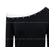 Nick Stud Layered Long Sleeve