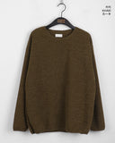 Siku Damage Dekki Round Loose Fit Long Sleeve Knit T-Shirt