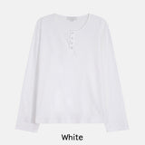 Deck Stitch Henley Neck Long Sleeve Tee