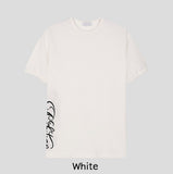 Beryl Lettering Ribbed Short Sleeve T-shirt