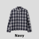 Country crop check shirt