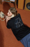 BUNNY CAT Embroidery Short Sleeve Tee