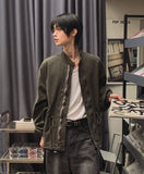 Mauve Washed Short Field Jacket