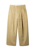 Cage Semi Wide Cotton Pants