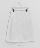 Hilboo Pintuck Banding Midi Skirt