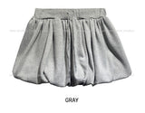 Chad Balloon Brushed Mini Skirt