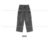 (UNISEX) Most Cargo Denim Pants