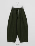 [Unisex] Gante Stitch Banding Balloon Wide Pants
