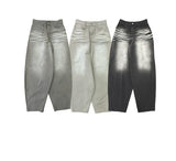 Slide Balloon Denim Pants