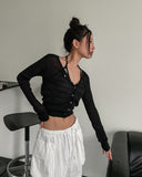Multi strip knit halter sleeveless