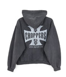 Sender Vintage Brushed Hood Zip-Up