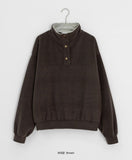 Dannock Anorak Half Zip Brushed Sweatshirt