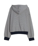 Caven Stripe Hooded Zip-Up
