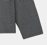 POCKET STRIPE LONG SLEEVE T SHIRT