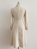 Colette Tailored Collar Double Flare One Piece