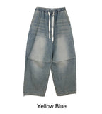 Eka Balloon Banding Denim Pants