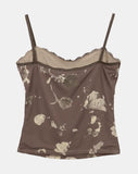 Mae Lace Vintage Flower Sleeveless