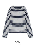 Park Waffle Fingerhole Crop Long Sleeve