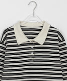 Hawkins Stripe Collar Rugby Tee