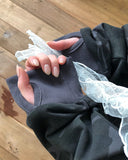 Melien Dot Shirring Muffler